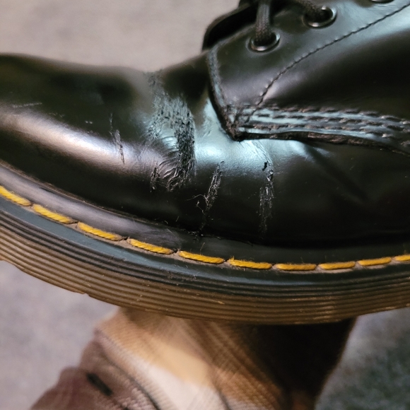 Dr. Martens 1460 WOMEN'S SMOOTH LEATHER LACE UP BOOTS - Picture 7 of 8